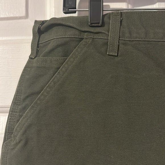 NWOT Men’s Carhartt Original Fit Duck Canvas Workwear Carpenter Shorts Size 42 - Picture 4 of 8